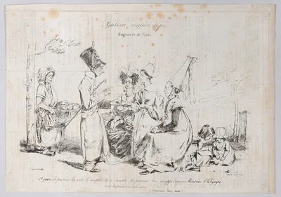 Mythological Gallery: Judgement of Paris — Langlumé · J. J. Grandville