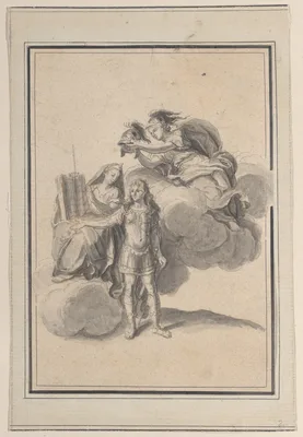 Vignette from the Galerie des Glaces, Versailles — Charles Le Brun · Bernard Picart