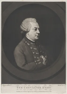 Chevalier d'Eon — John Wesson · Thomas Burke · Jacques Gabriel Huquier · Charles Geneviève Louise Auguste André Timothée d'Eon de Beaumont