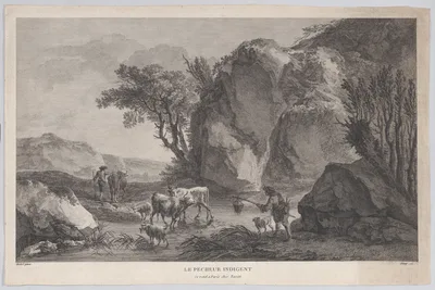 The Poor Fisherman — Jean Pierre Louis Laurent Hoüel · Jeanne Deny · Pierre François Basan